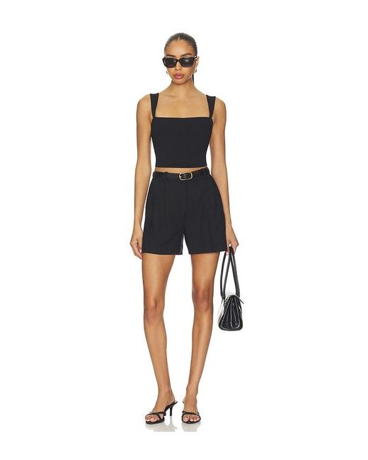 Susana Monaco Blue Angle Strap Top