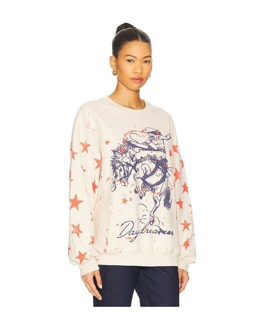 Daydreamer White Rodeo Bf Crew