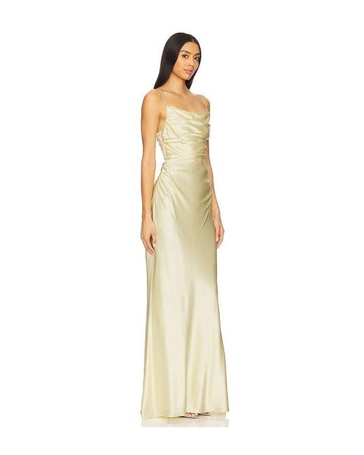 Lovers + Friends Metallic Scout Gown