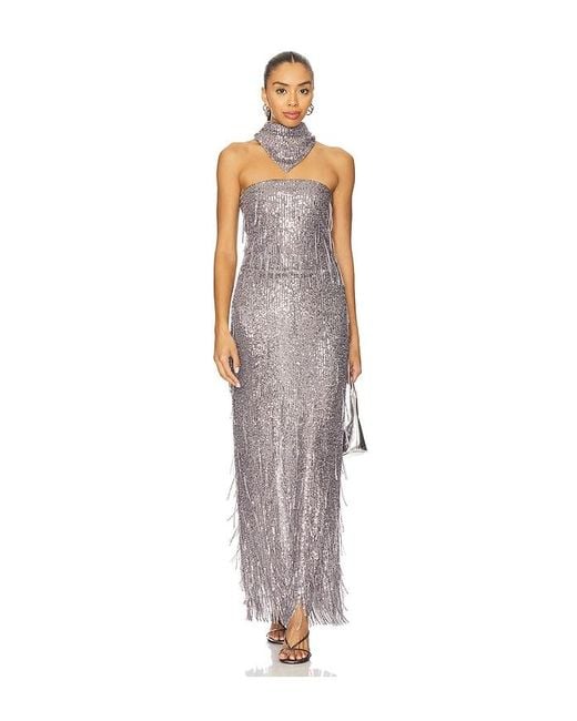Bevza White Sunbeams Long Dress