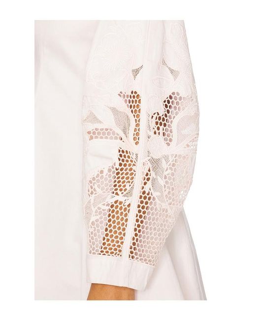 Clea White Indra Mini Dress