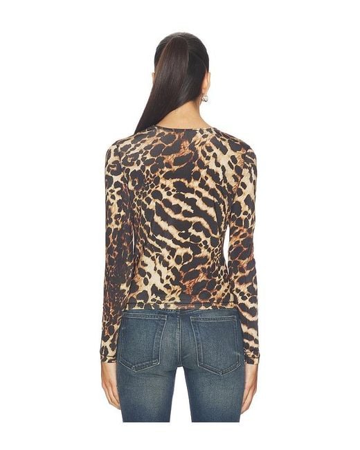 AllSaints Blue Katlyn Top
