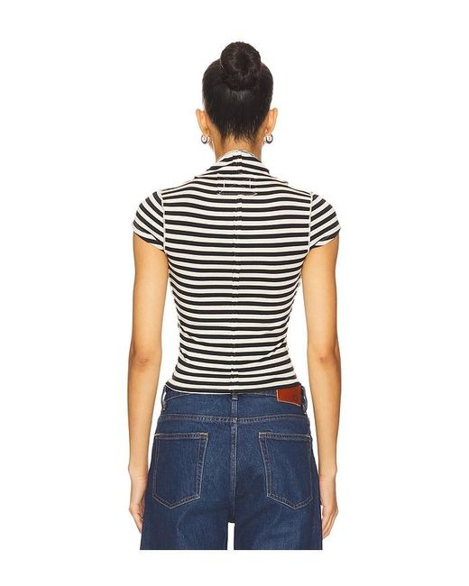 Free People Blue X We The Free Lola Tee Stripe