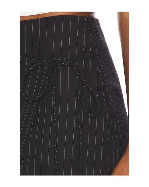 superdown Black Margie Mini Skirt
