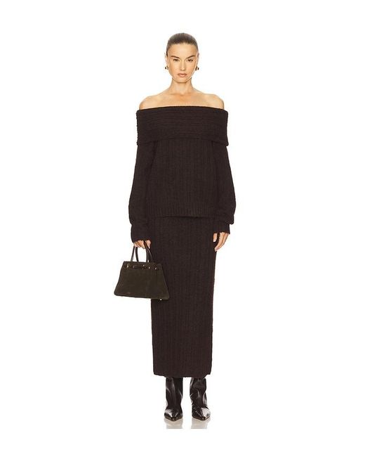 Line & Dot Black Ophelie Sweater