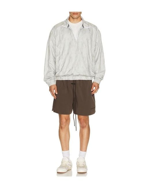 Devereux Golf White The Piped Quarter Zip for men