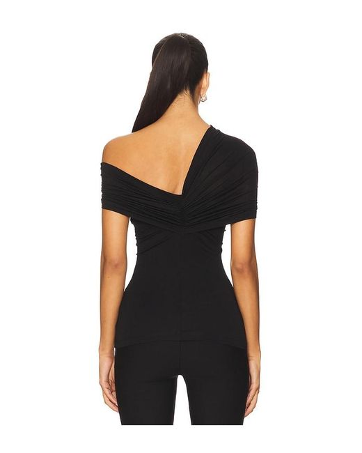 Helmut Lang Black Sash Top