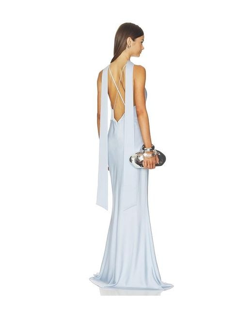 Nadine Merabi White Lana Dress