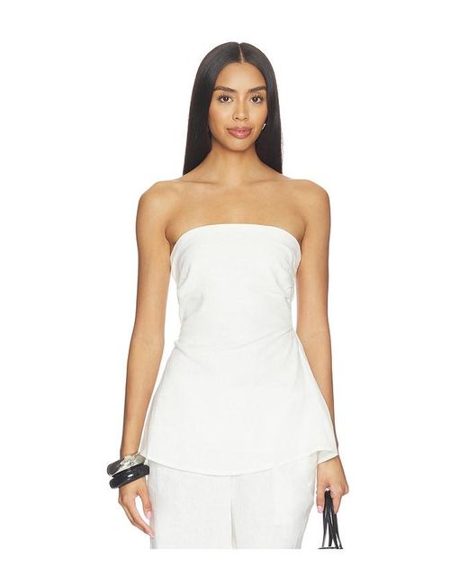 Faithfull The Brand White Solmar Top