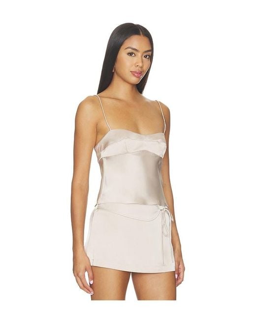 Amanda Uprichard White Jamie Top