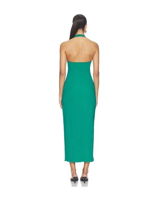 LSPACE Green La Femme Dress