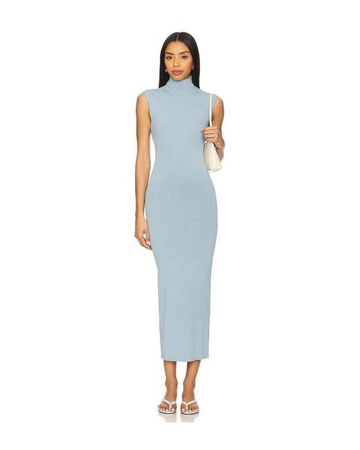 Camila Coelho Phoebe Midi Knit Dress White