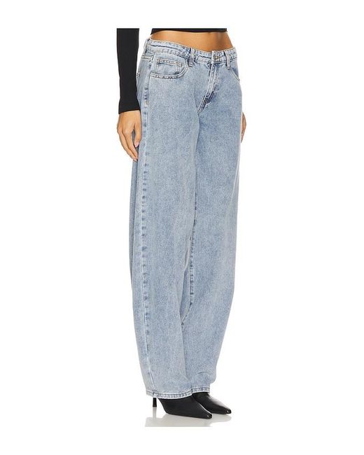 superdown Blue Roxanna Horseshoe Jeans
