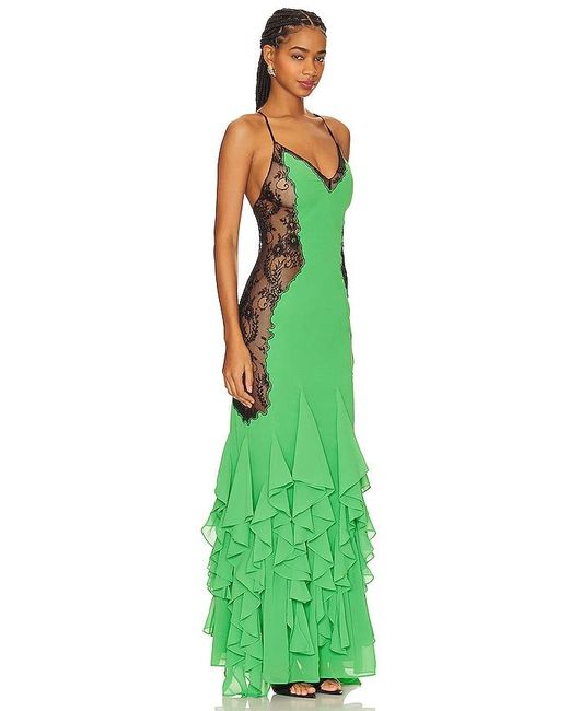 Nbd Green X Bridget Angelina Maxi Dress