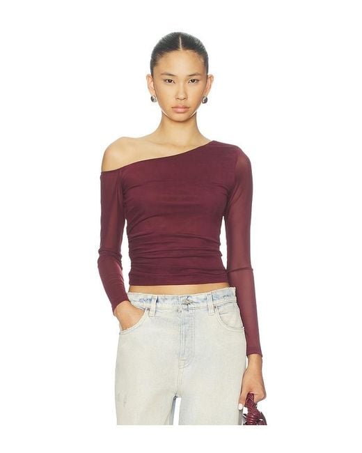 Nakedvice Red The Kelso Top