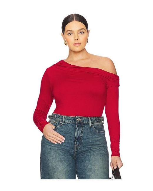 AFRM Red Bria Top