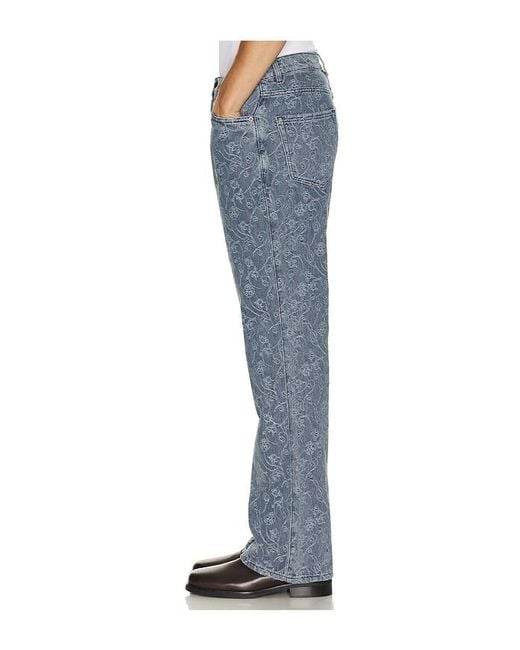 Honor The Gift Blue Washed 5 Pocket Pant for men