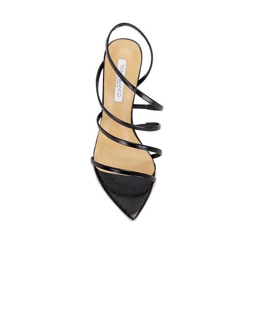 Tony Bianco Black Milana Sandal