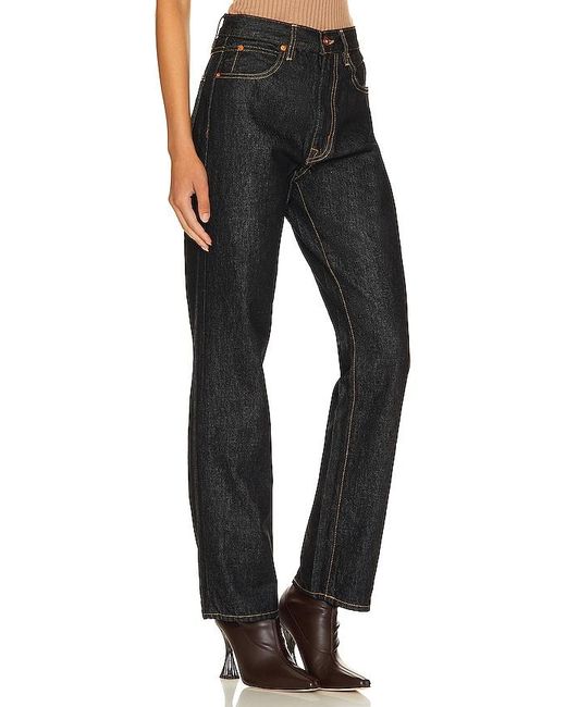 SLVRLAKE Denim Black London Straight Leg