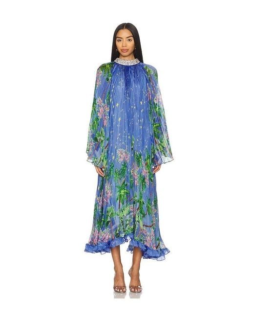 Celiab Blue Earth Dress