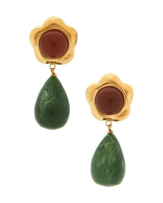 petit moments Green Beachcomber Earrings