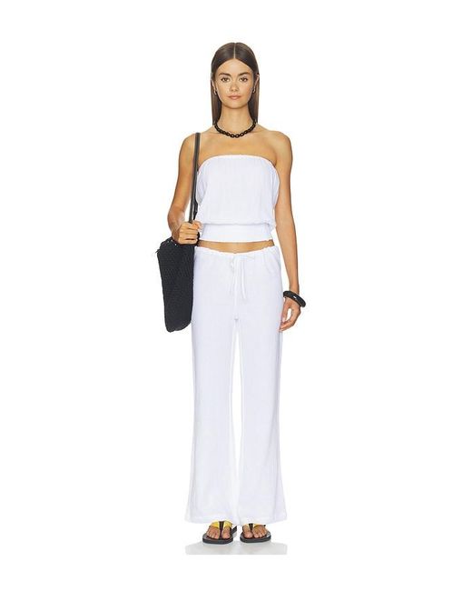 WellBeing + BeingWell White Headley Pant