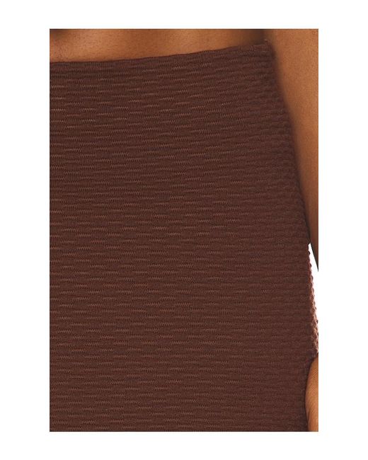 Line & Dot Brown Grove Skort