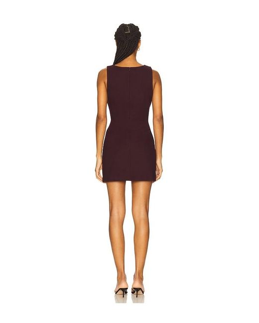 For Love & Lemons Red Pauline Mini Dress