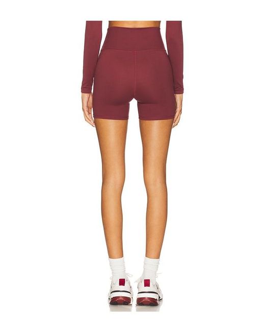 WellBeing + BeingWell Red Flowwell Callista Crossover 4 Inch Short