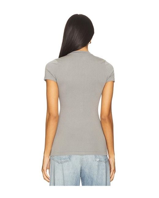 ALL THE WAYS Blue Samantha Button Up Top