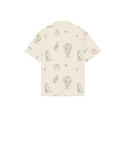 Camisa En Color Crema Talla (También En M, S) Drole de Monsieur de hombre de color White