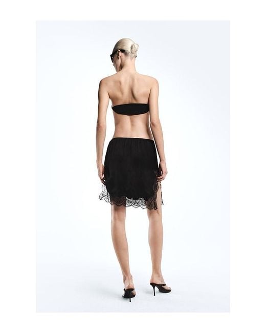 REVOLVE LOS ANGELES Black Alain Mini Skirt