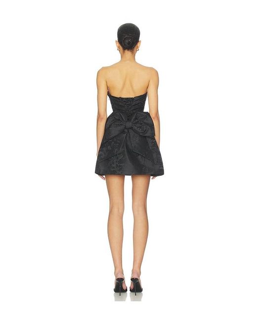 MORE TO COME Black Zelda Mini Dress