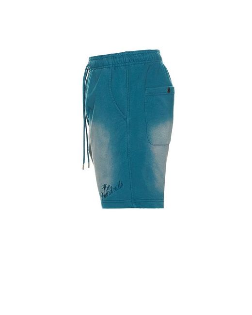 The Hundreds Blue Rugby Shorts for men