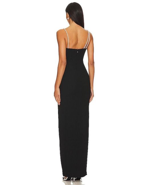 Nbd Black Evelyn Maxi Dress