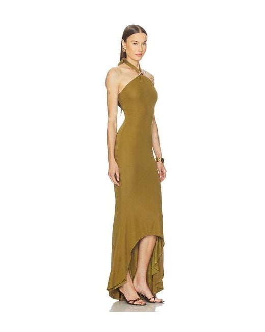 Michael Costello Metallic X Revolve Ceara Maxi Dress
