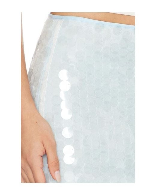 superdown White Bryony Maxi Skirt