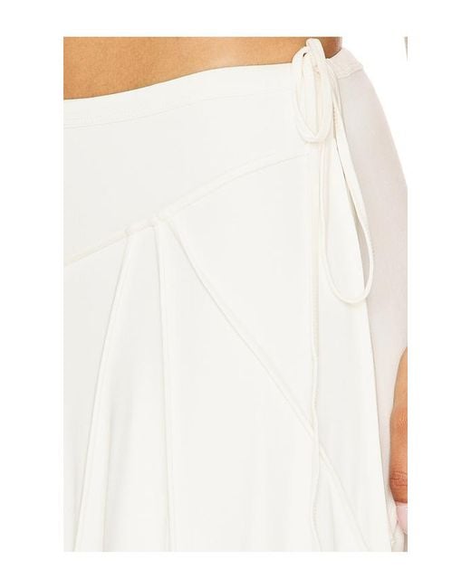 With Jean White Sharni Skirt