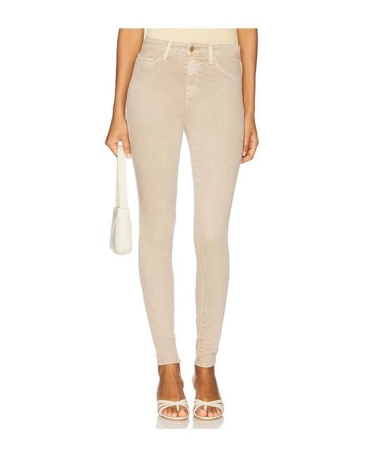 L'Agence Natural Marguerite High Rise Skinny Jeans