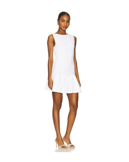 ROBE PULL AUDRINA en White retroféte