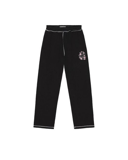 ANTI SOCIAL SOCIAL CLUB Black Contrast Stitch Sweats for men