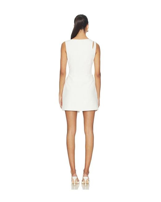 Et Ochs White Fraser Mini Dress