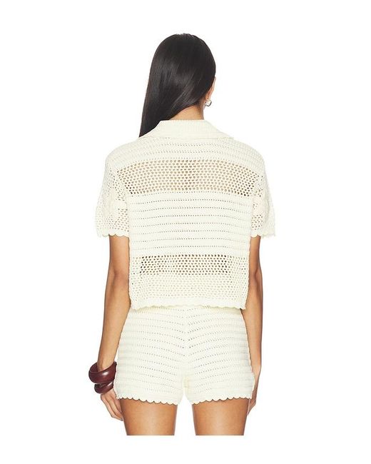 Callaghan White Patrick Polo Top