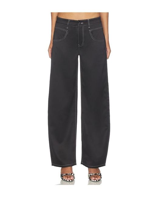 Lioness Black Serenity Satin Pant