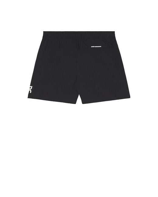 On Shoes Black 5 Core Shorts for men