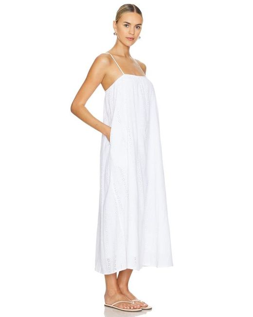 Seafolly White Broderie Maxi Dress