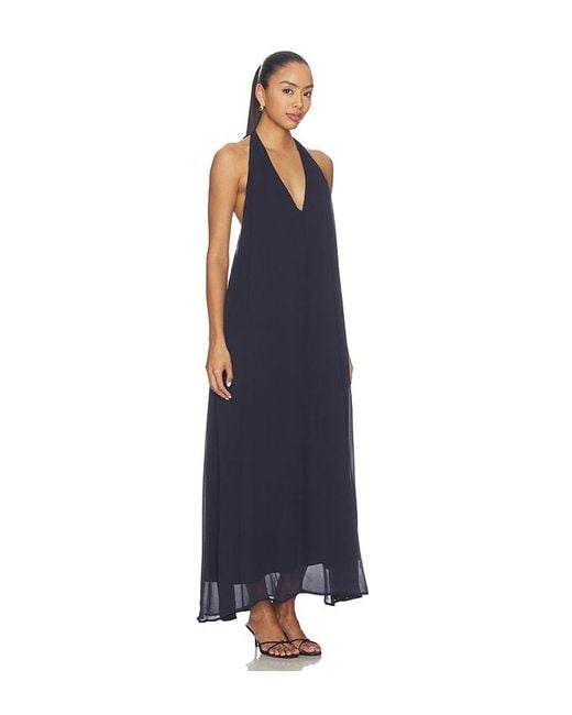 Sanctuary Blue More The Better Halter Dress