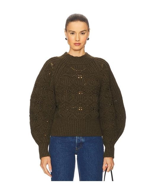 Suéter De Punto Trenzado En Color Verde Oliva Talla (También En 1/S, 2/M, 3/L) Zimmermann de color Green