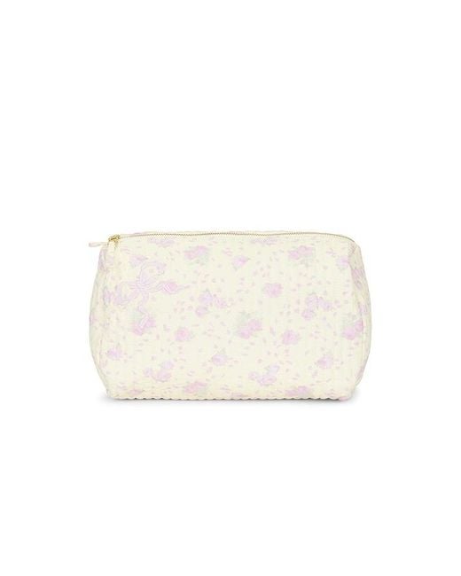 LoveShackFancy Natural Octavia With Bow Bag