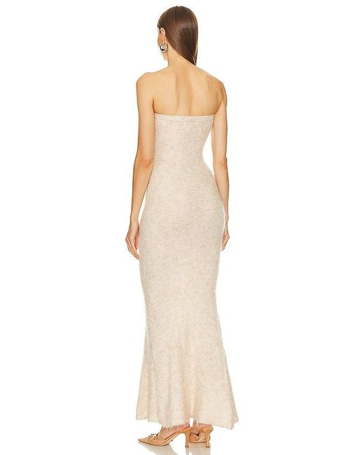 Song of Style Natural Bellamy Maxi Tube Dress